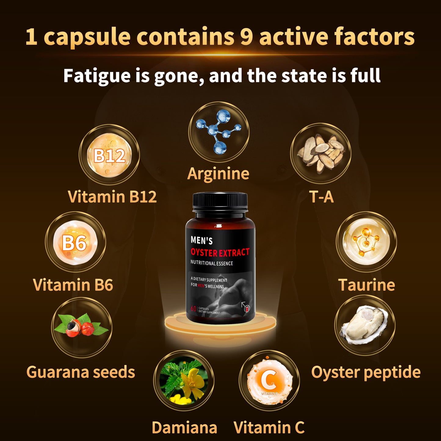 MEN'S OYSTER EXTRACT NUTRITIONAL ESSENCE