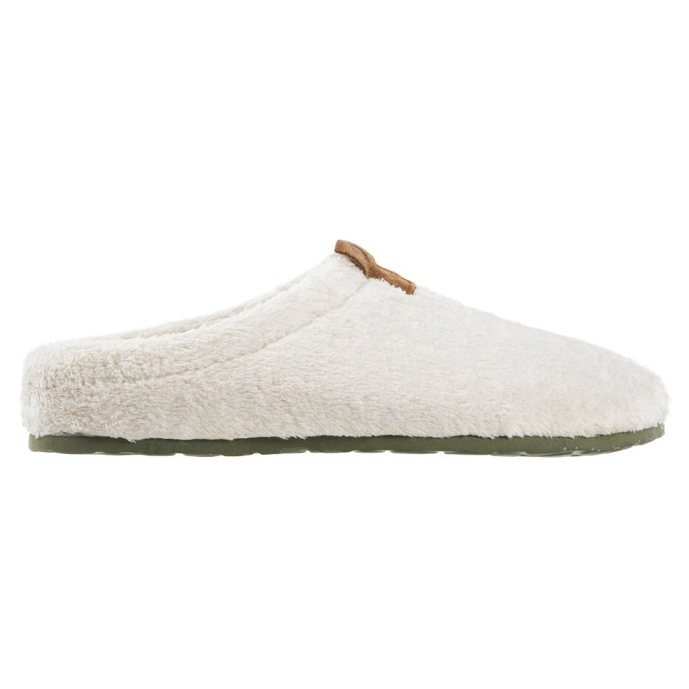 Women’s Algae-Infused Spa Slippers in Ewe Profile#color_white