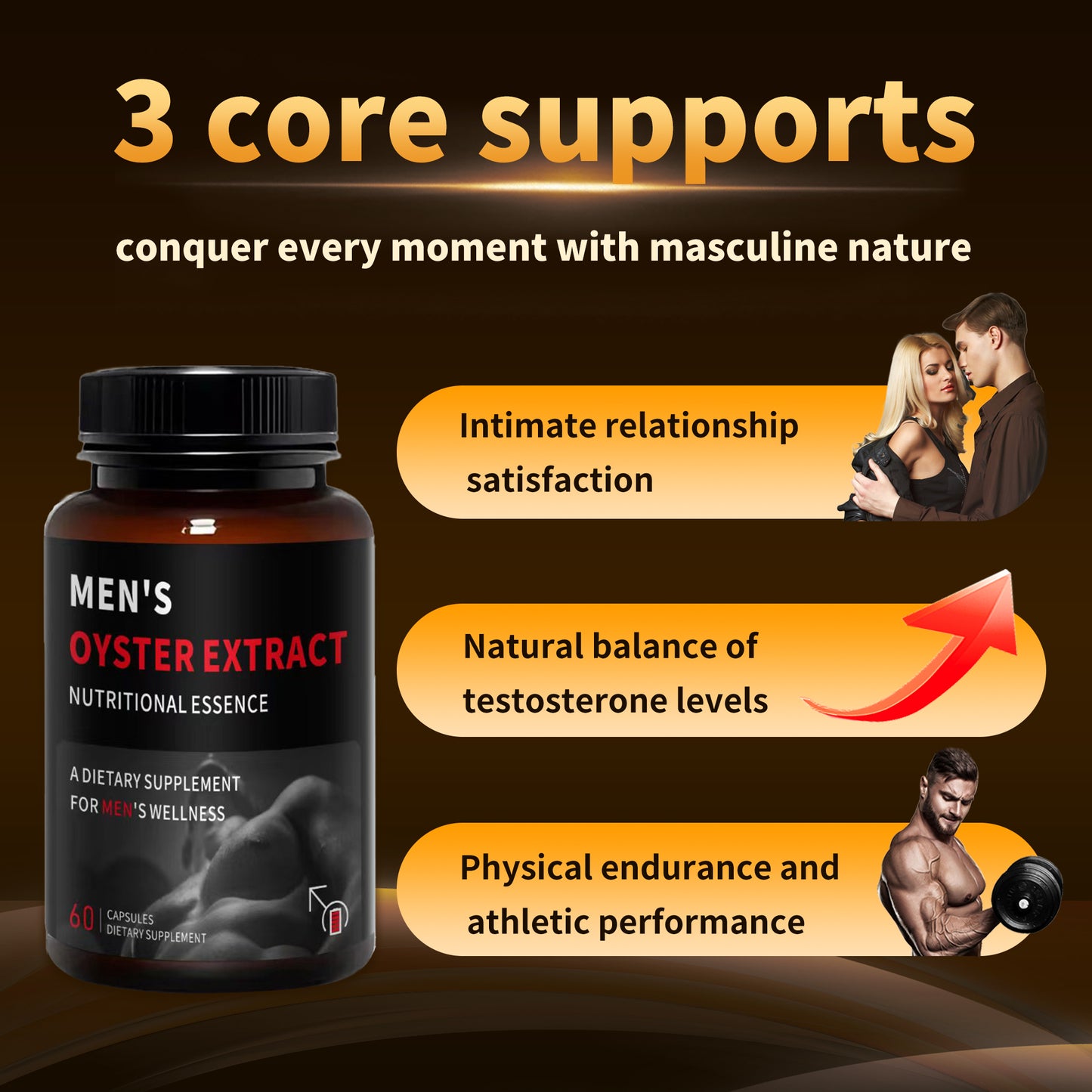 MEN'S OYSTER EXTRACT NUTRITIONAL ESSENCE