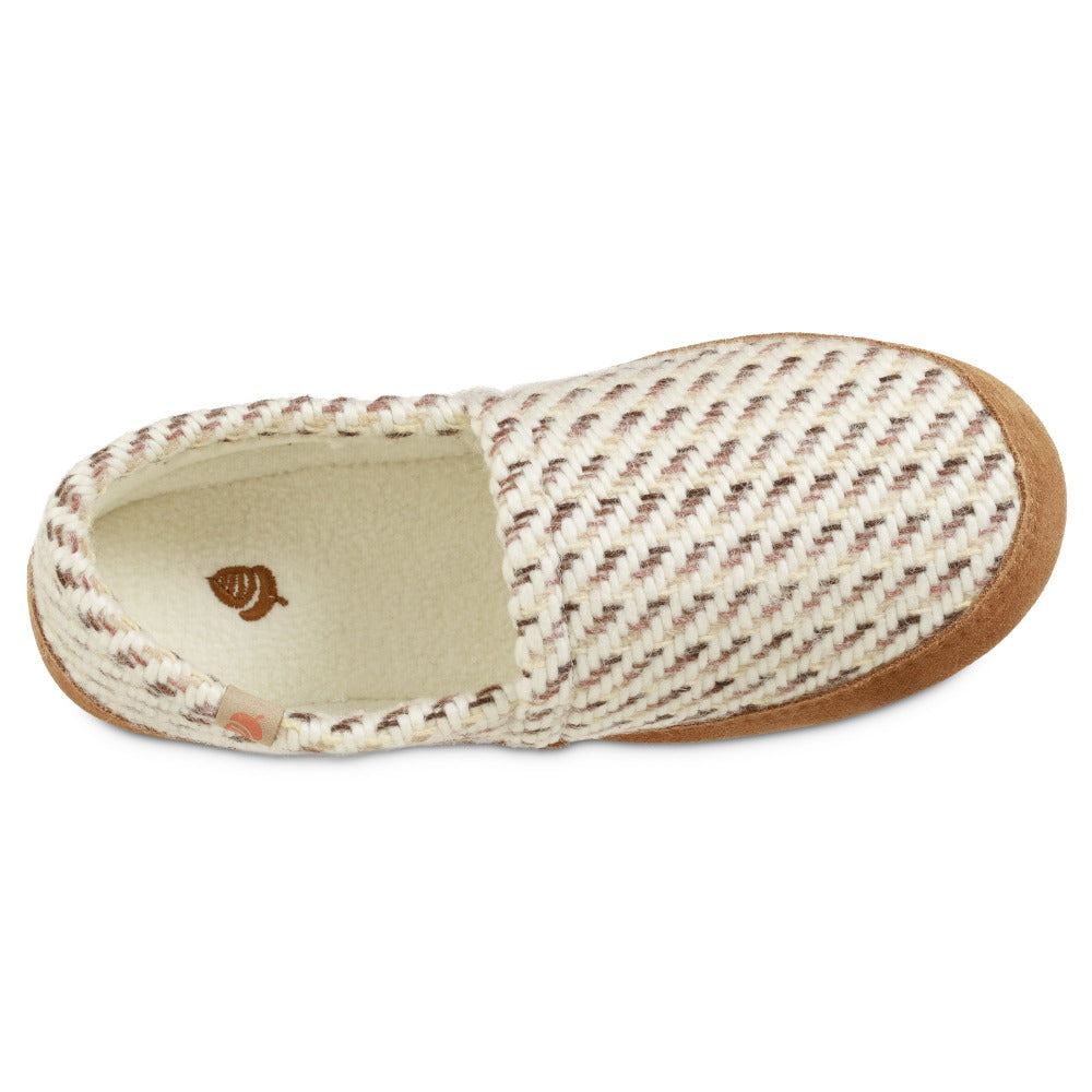 Women’s Original Acorn Moccasins in Ewe Inside Top View#color_ewe
