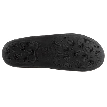 Acorn Women's Faux Fur Chinchilla Bootie in Black Angle View#color_navy