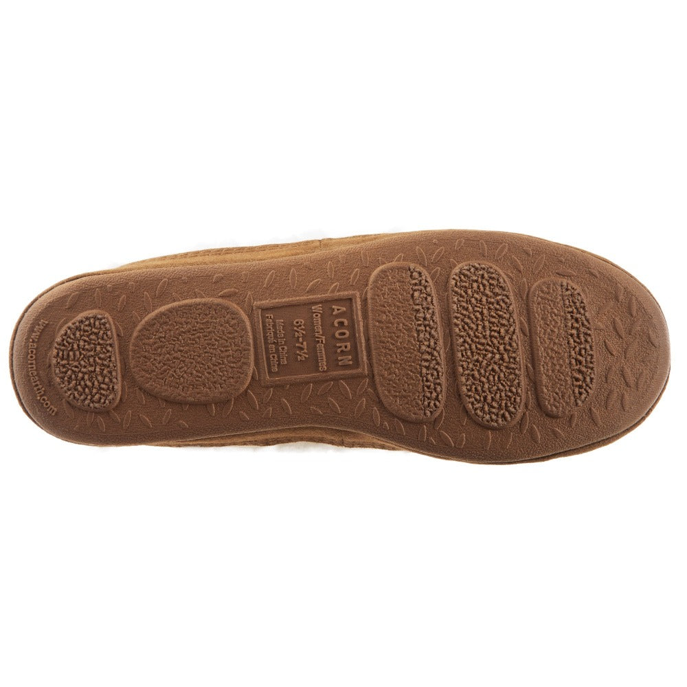 Women’s Lightweight Bristol Loafer in Buff Popcorn Bottom Sole Tread#color_buff-popcorn