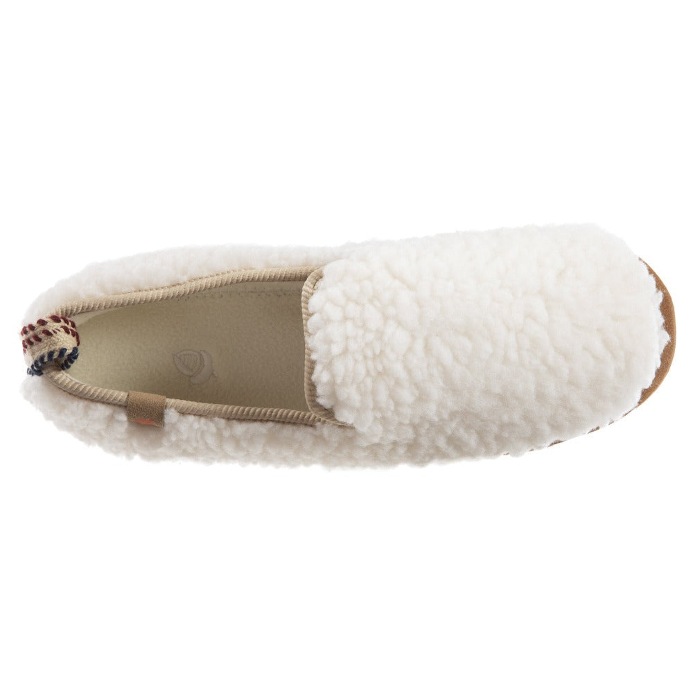 Women’s Lightweight Bristol Loafer in Buff Popcorn Inside Top View#color_buff-popcorn