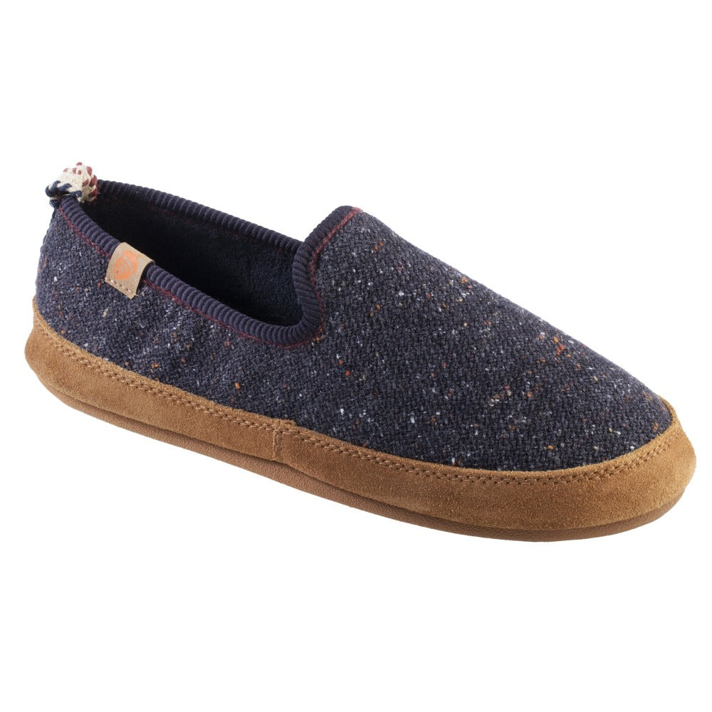 Women's Lightweight Bristol Loafer in Navy Blue Right Angled View #color_navy