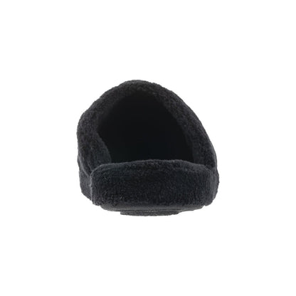 Women's Spa Quilted Clog in Black Back#color_black