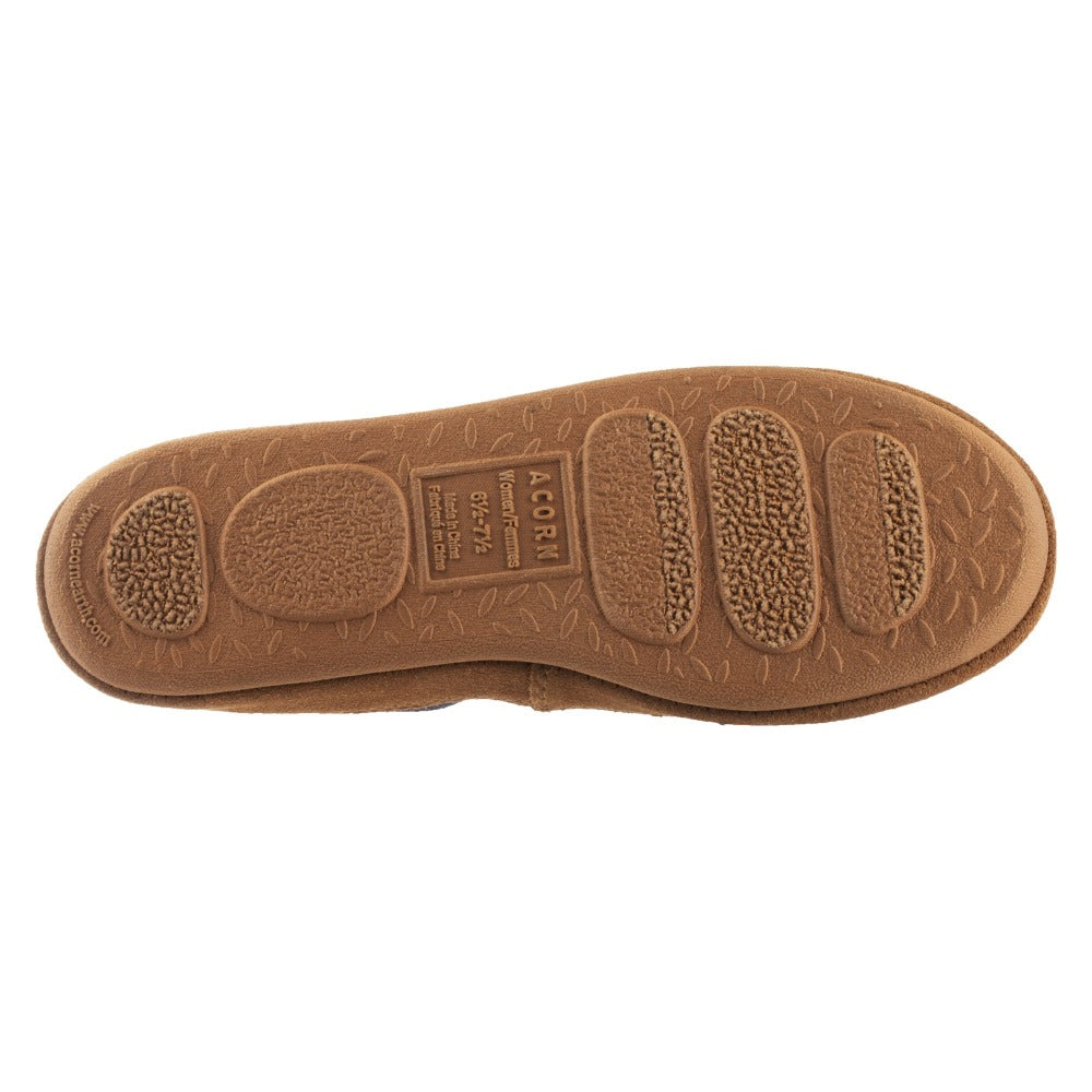 Women's Lightweight Bristol Loafer in Navy Blue Bottom Sole Tread#color_navy