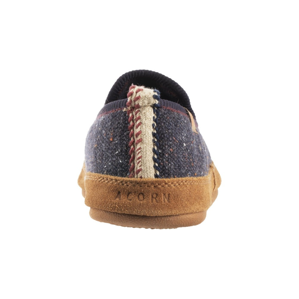Women's Lightweight Bristol Loafer in Navy Blue Back#color_navy